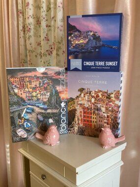 Cinque Terre Puzzles, 1000 pieces x3